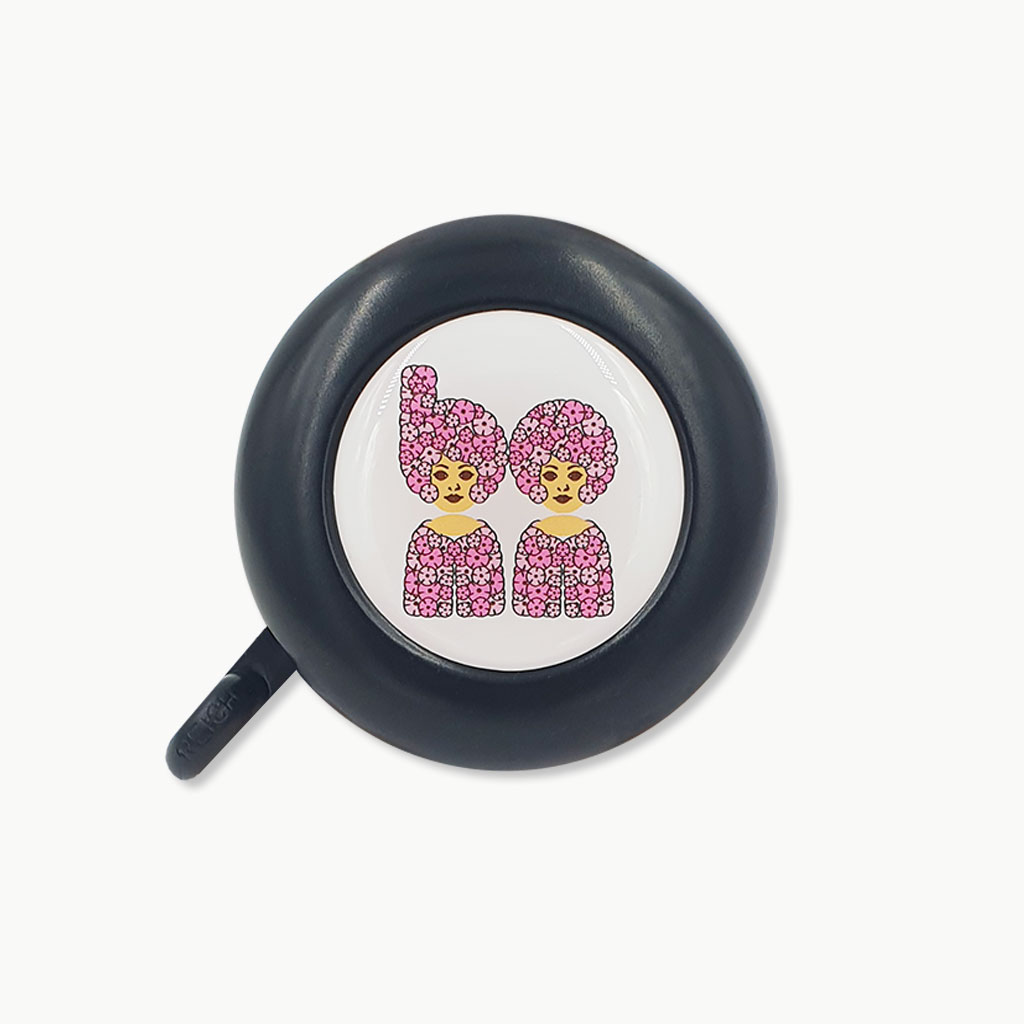 Fahrradklingel Bonner Kirschblütenmädchen – Bild 1