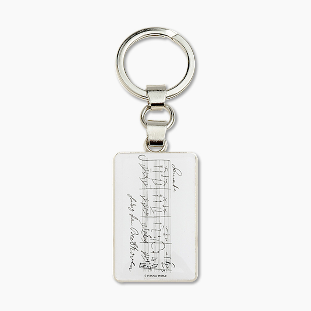 Schlüsselanhänger Beethoven Noten – Bild 1
