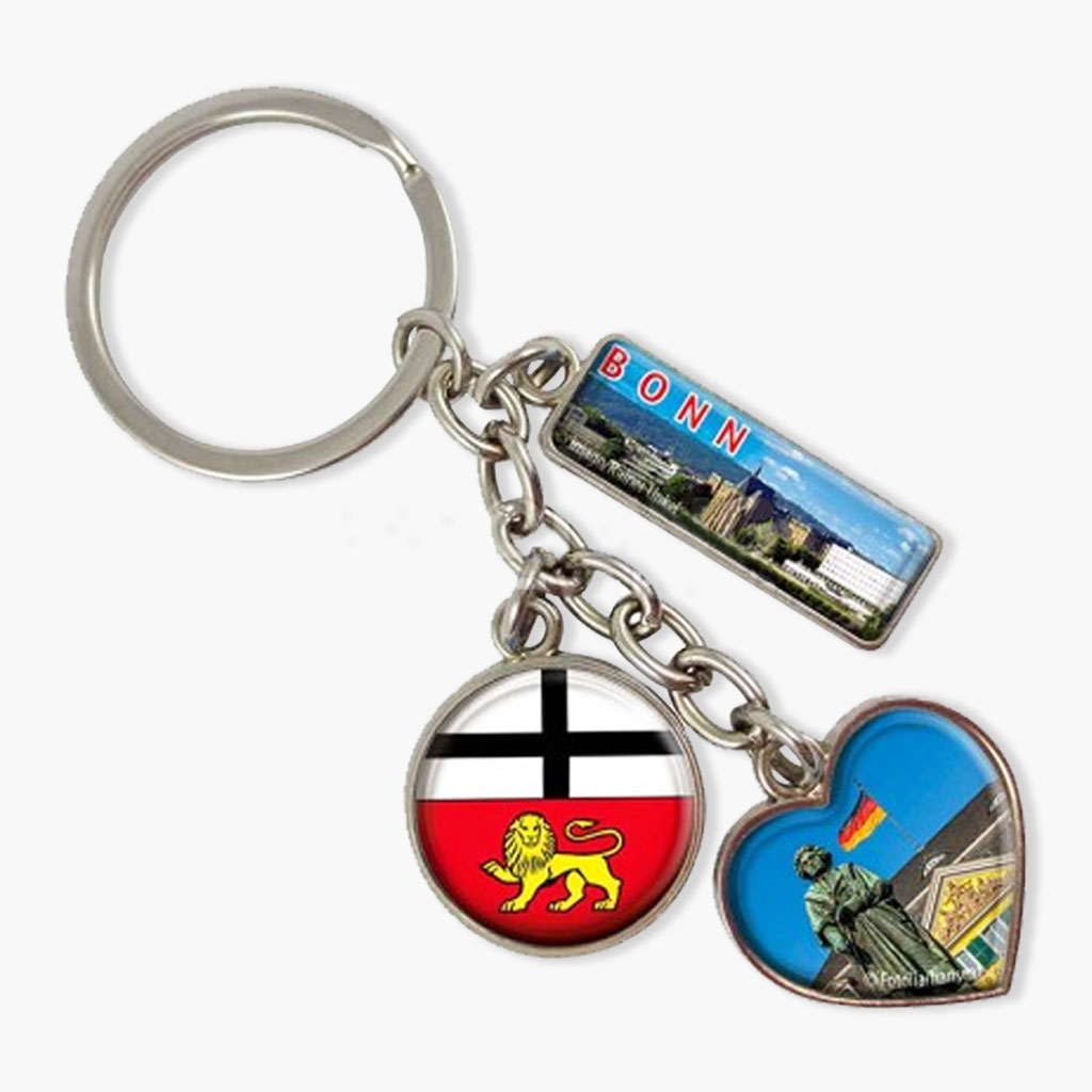 Schlüsselanhänger-3-Fach Bonner Schlüsselanhänger, 3-fach – Bild 1