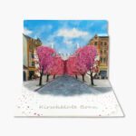 Popup Karte Kirschblüte Bonn-Altstadt