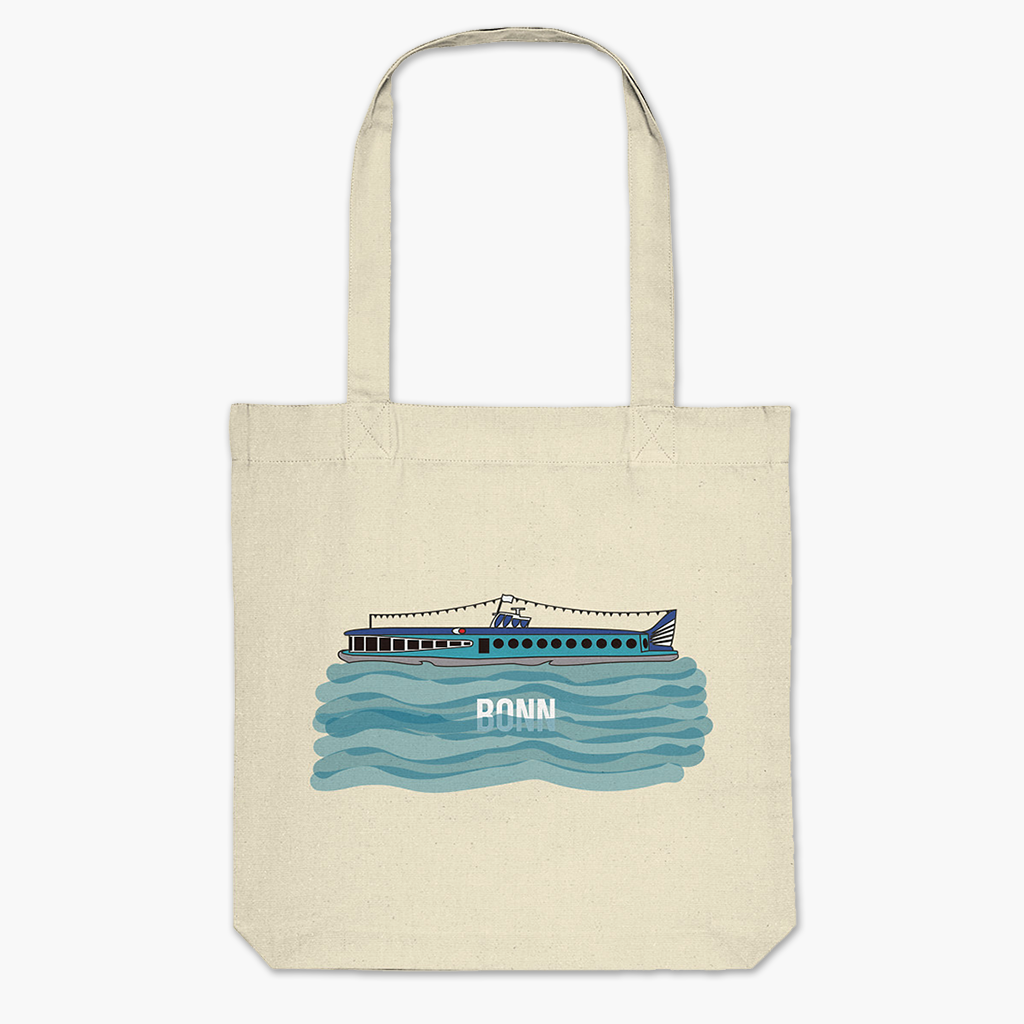Tragetasche Bonner Rheinschiff – Die Bundesstadt 1 Tragetasche Bonner Rheinschiff – Die Bundesstadt – Bild 1