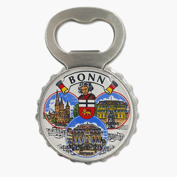 Flachenöffner Kronk - Bonn Magnet
